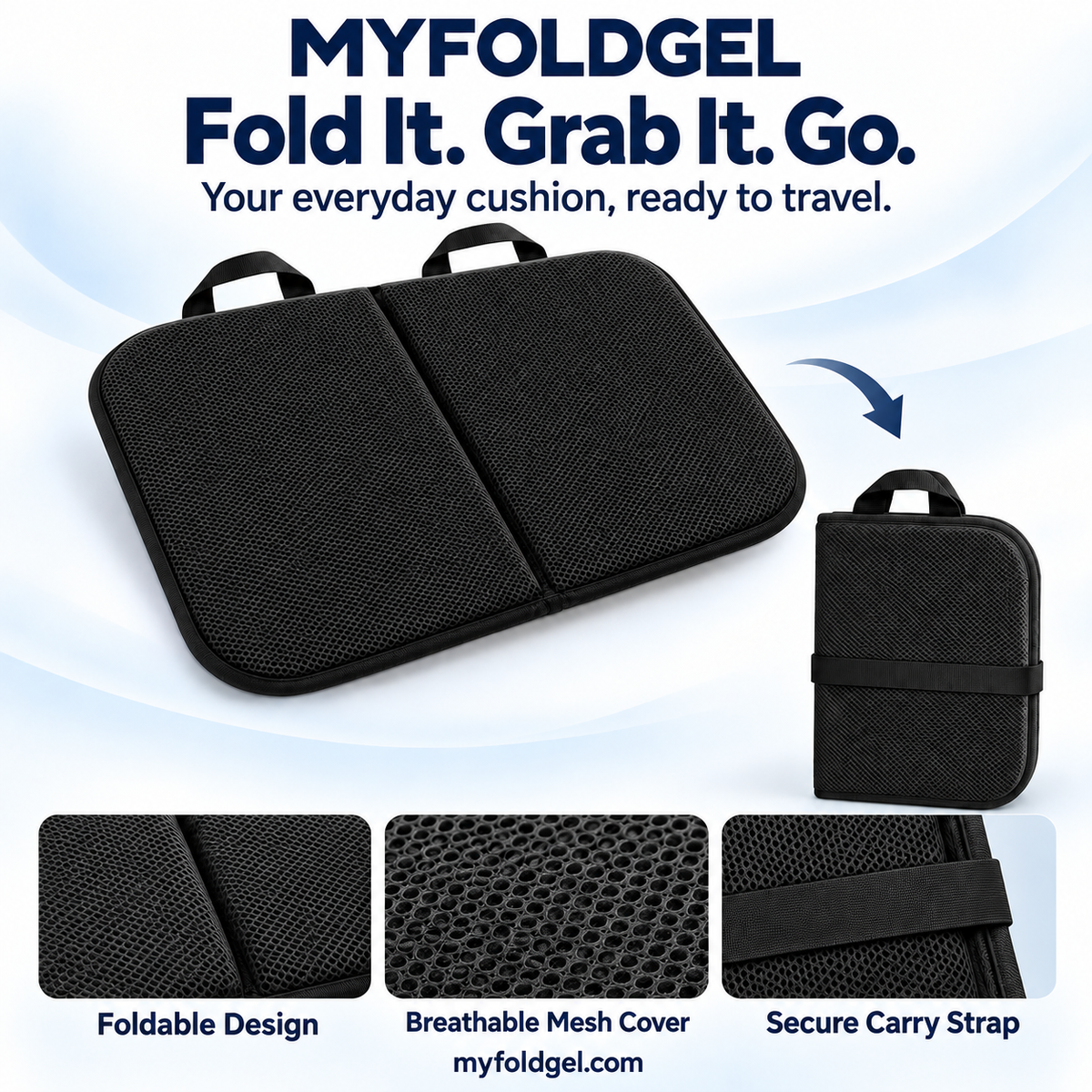 MyFoldGel 坐墊辦公室使用情境